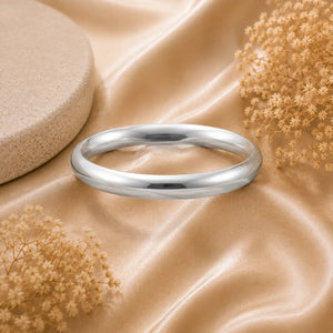 Simple Fancy Round Kada for men 30gms, silveradda