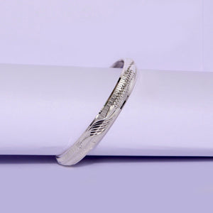 Pure Silver Kada For Men | Beautiful Designed | Men's Silver Kada | Silveradda