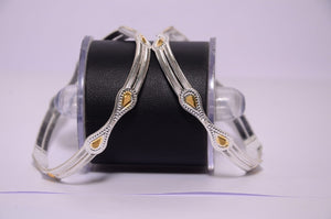 Light Weight Bangle gold polished for women Silveradda