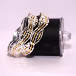 Antique Bangle Golden Polished for women Silveradda