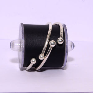 Simple and sober kada sterling silver for girls