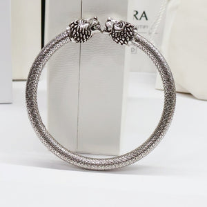 925 Silver Lion Kada | Silver Kada for Men – Silveradda
