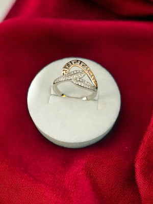 925 Silver Ring For Women's | Versace Design Antique Ring | Silveradda