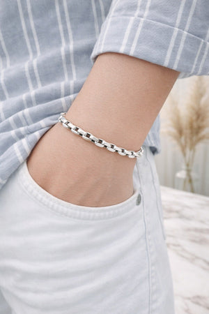 925 Urban Classic Silver Chain Bracelet  Silveradda