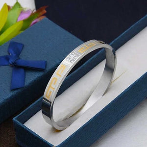 CNC Design Pure Silver Fancy Kada for Men | 30 gms 925 Silver Kada – Silveradda