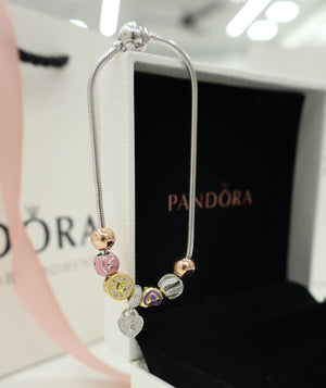 Regal Rose Gold Charm pandora Silveradda