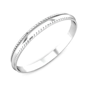 KYRIL High Polish Pure Silver Kada for Men 30 gm | Silveradda