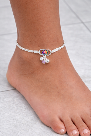 Minimal Silver Anklet for Women | Elegant Chain Payal | Silveradda