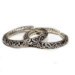 Adjustable Silver Ankle Kada for Women | 925 Silver Anklet – Silveradda