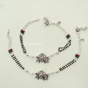 Silver Doli Design Payal – Traditional Anklet for Women | Silveradda