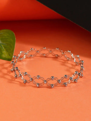 Silver Ring Bracelet For Women – 925 Sterling Statement Jewelry | Silveradda