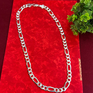 Sterling Silver Heavy Figaro For Men & Boys Silveradda