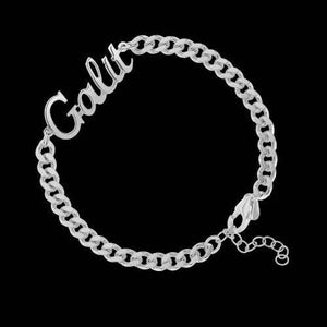 Bracelet with your name and customised Silveradda