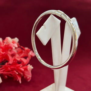 Women's Silver Kada | Hollow Pipe Design Kada | 925 Silver Silveradda