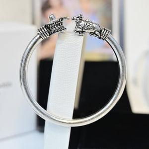 Lord Shiv Shivling Silver Kada – Hallmarked Silver Bracelet for Men Silveradda