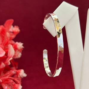 Women's Silver Kada | Open Adjustable Design Kada Silveradda