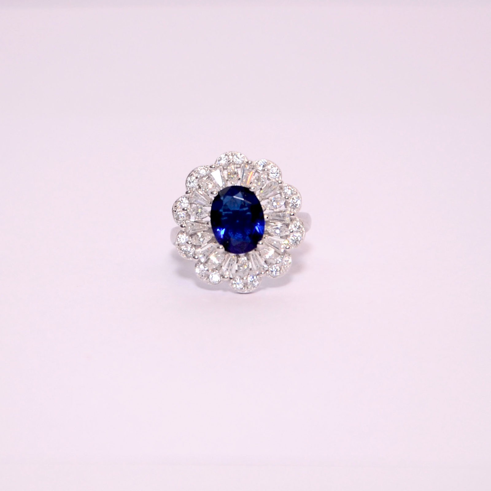 Fashion Dark Blue CZ Stone Rings| Alibaba.com
