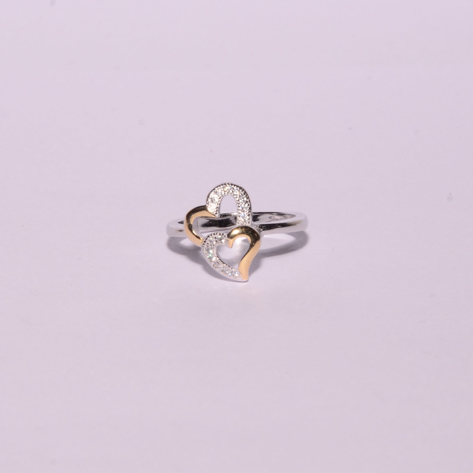 Heart Shape Journey Light Weight Diamond Ring | Dunkin's Diamonds