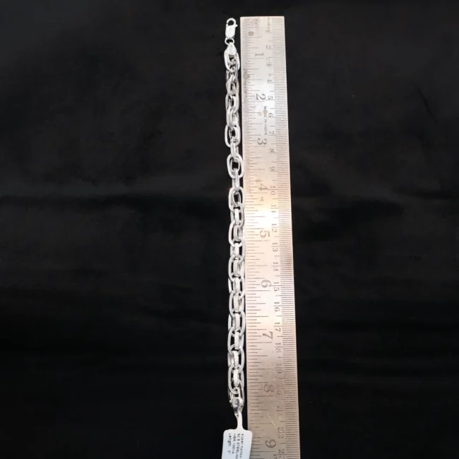 925 Silver Link Chain Bracelet for Men | Elegant Daily Wear Bracelet by Silveradda