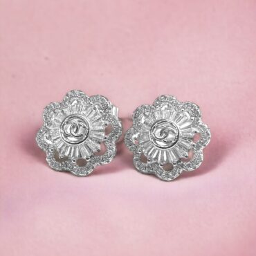 925 Sterling Silver Flower Earrings for Women | Silveradda