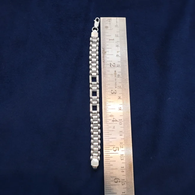 925 silver bracelet for teenage boys – 5.5 inch link chain by Silveradda
