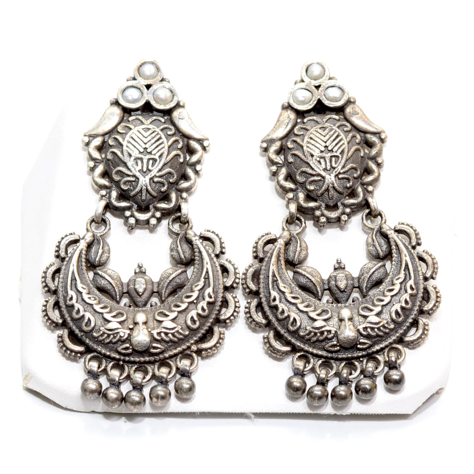 silver earring for women