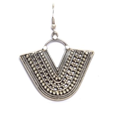 silver earring for women