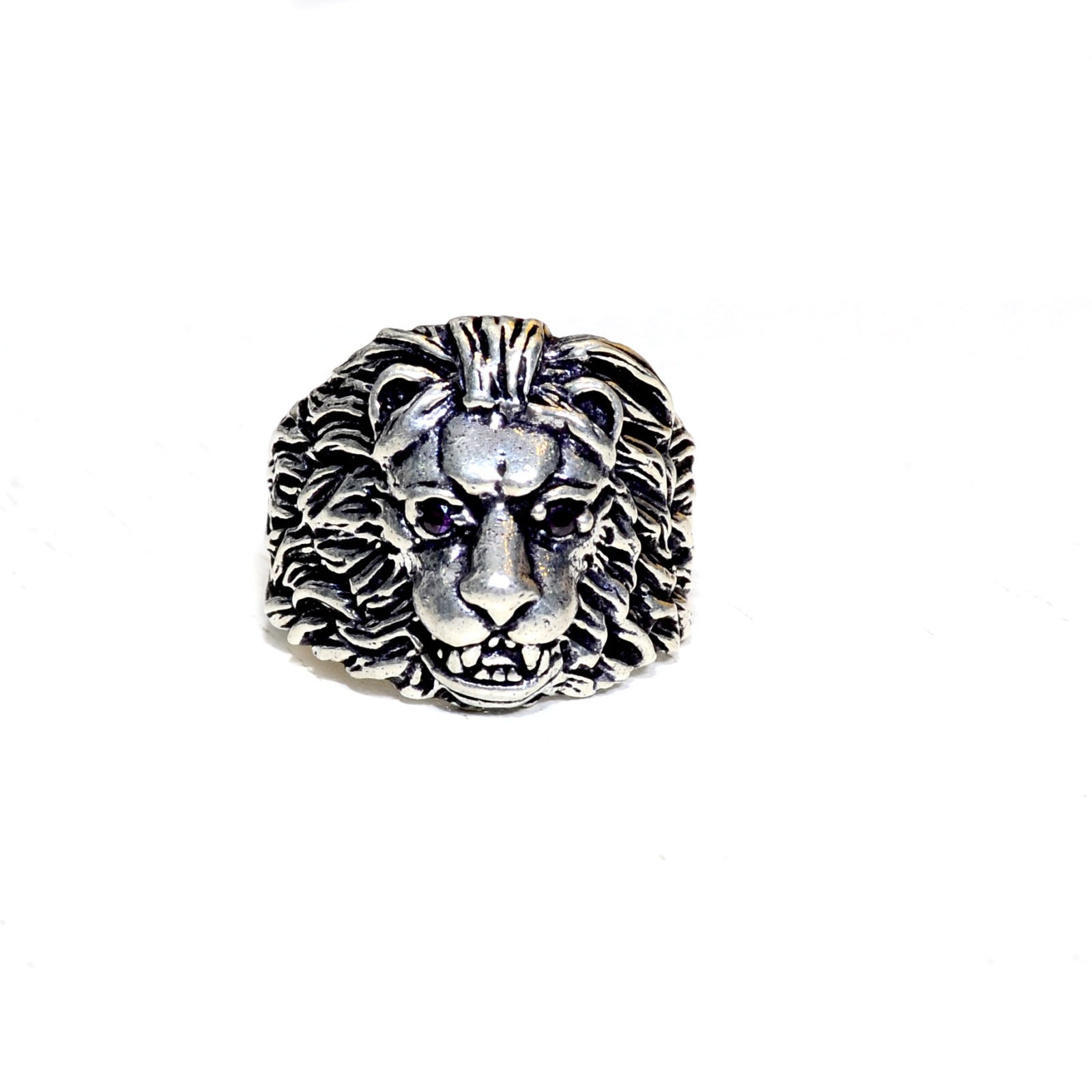 Lion's Head ~ Sterling Silver Wrap Ring - Small | CultureTaste