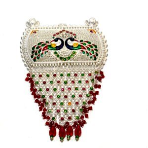 silver tevta necklace