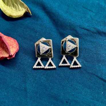 Silver Diamond Necklace For Women | 925 Silver Choker Set | Silveradda