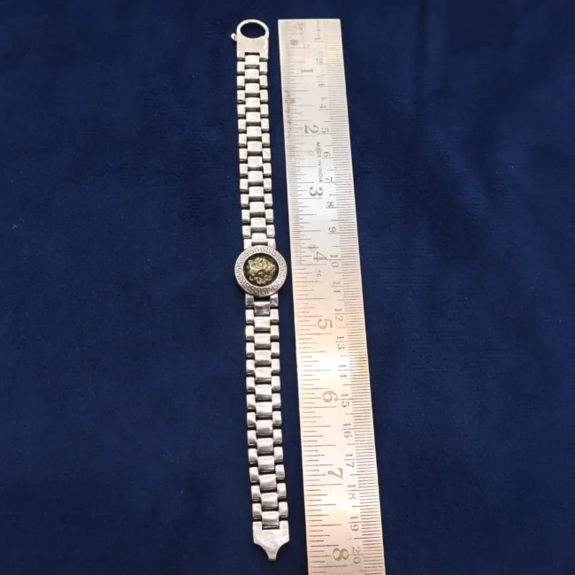 925 Silver Lion Chain Bracelet for Men | Bold Statement Bracelet by Silveradda