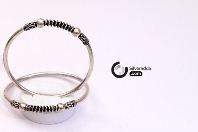 silver bracelet for women silver kada for girls