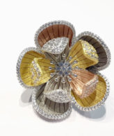 Silver Flower Ring For Girls
