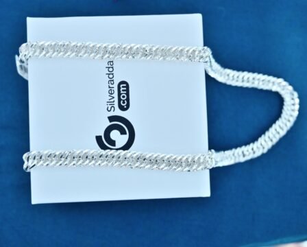 Pure Silver Chain For Men | 925 Silver Heavy Look Chain For Men | Silveradda