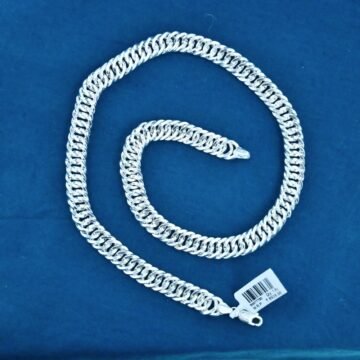 Pure Silver Chain For Men | 925 Silver Heavy Look Chain For Men | Silveradda