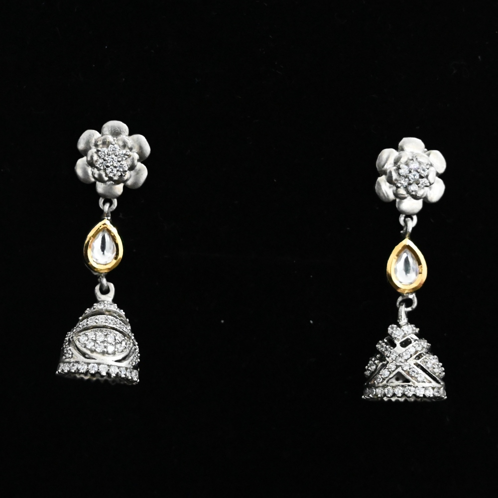 925 Sterling Silver Teardrop Earrings With Filigree Design and Garnet  Stones, Jewelry | Judaica Webstore