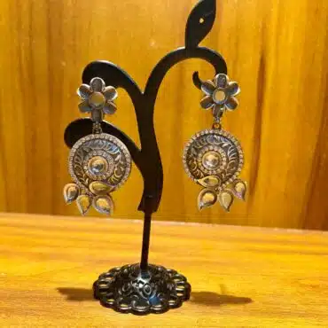 womens silver earrings