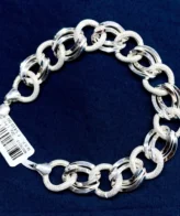 Classic Silver Link Bracelet for Men | Timeless Style Silveradda