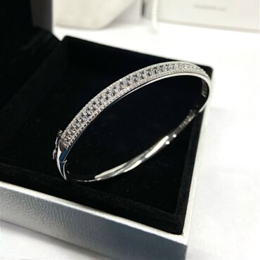 Girlish Silver Kada | 925 Silver Diamond Kada Bracelet For Women | Silveradda