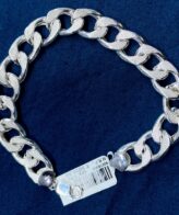 Pure Silver Bracelet For Men | 925 Silver Cuban Bracelet For Men | Silveradda