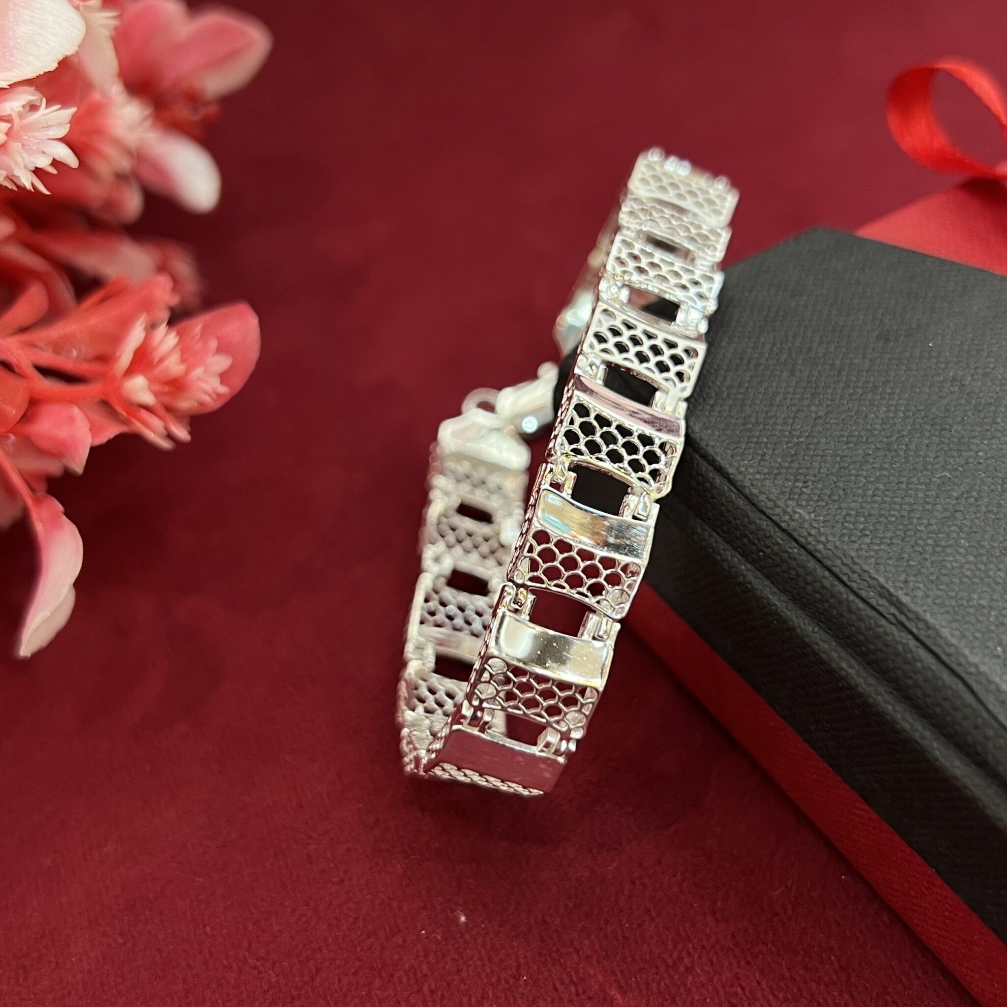 Buy Latest American Diamond Multi Stone Triangle Shape Bracelet Gold  Designs Buy Online