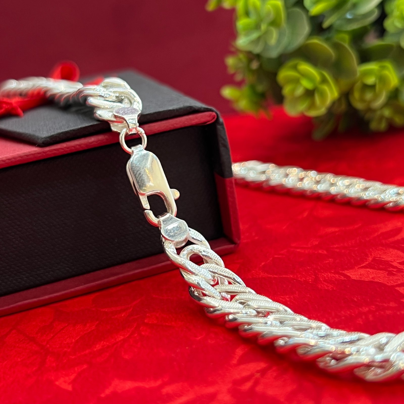 Gents on sale silver chain