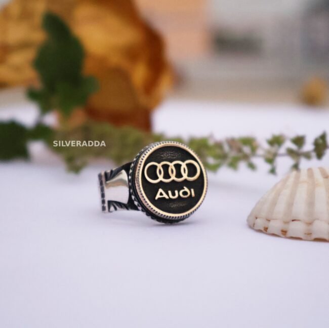 Audi Design 925 Silver Ring for Men