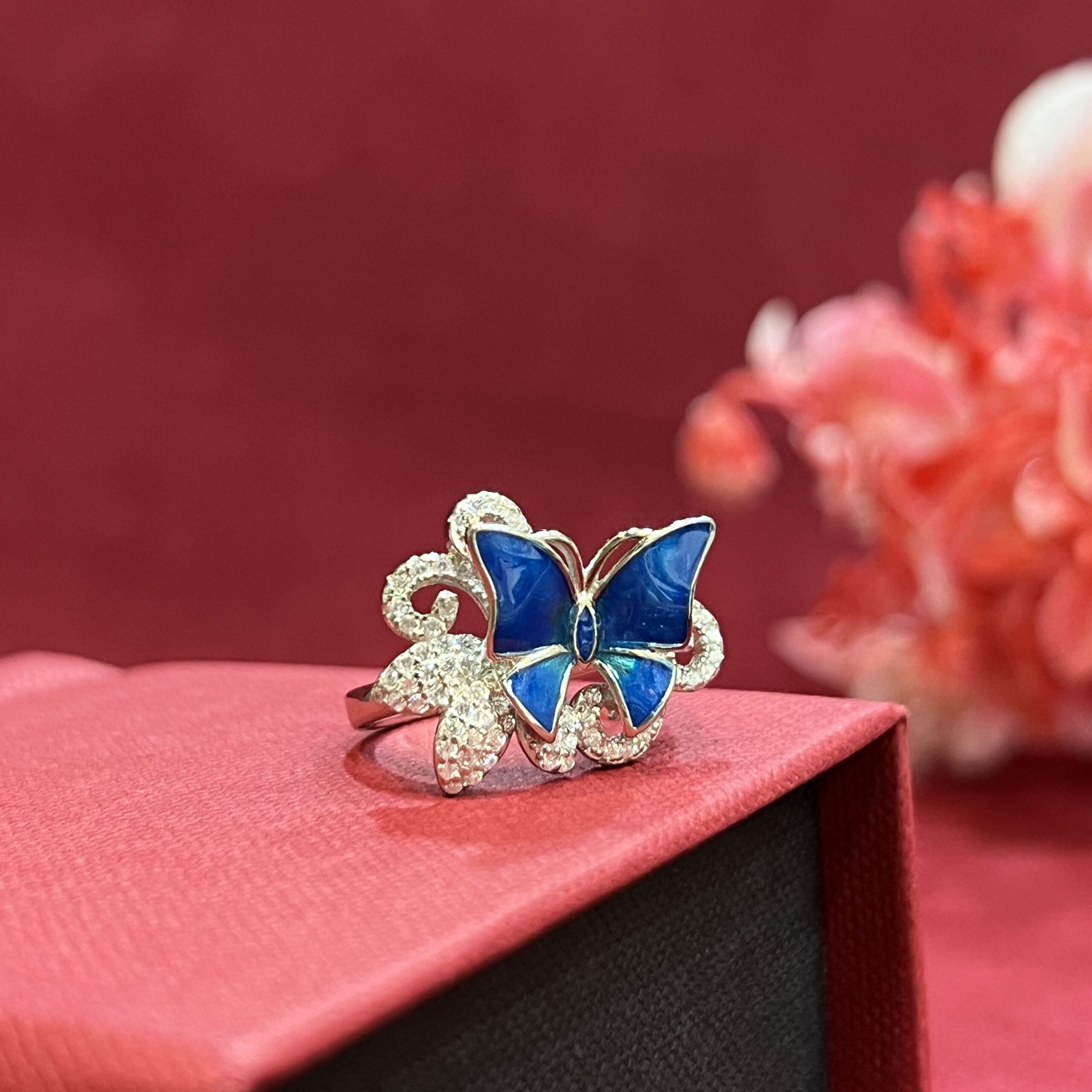 Butterfly Ring With Stones, Butterfly Statement Ring, Gold Butterfly Ring, Butterfly  Designs, Zircon Ring for Women, 14K Solid Gold Ring - Etsy