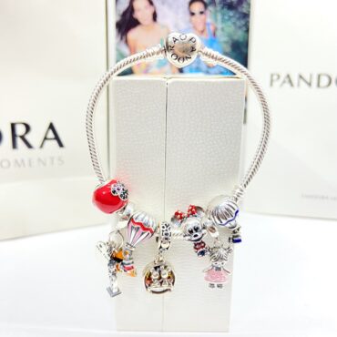 Pandora Bracelets For Women | Silver Bracelet For Girls Heart Beads Pandora
