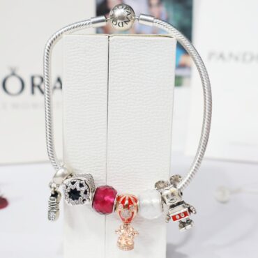 Pandora Bracelets For Women | Silver Bracelet For Women Micky Mini Charms | Silveradda