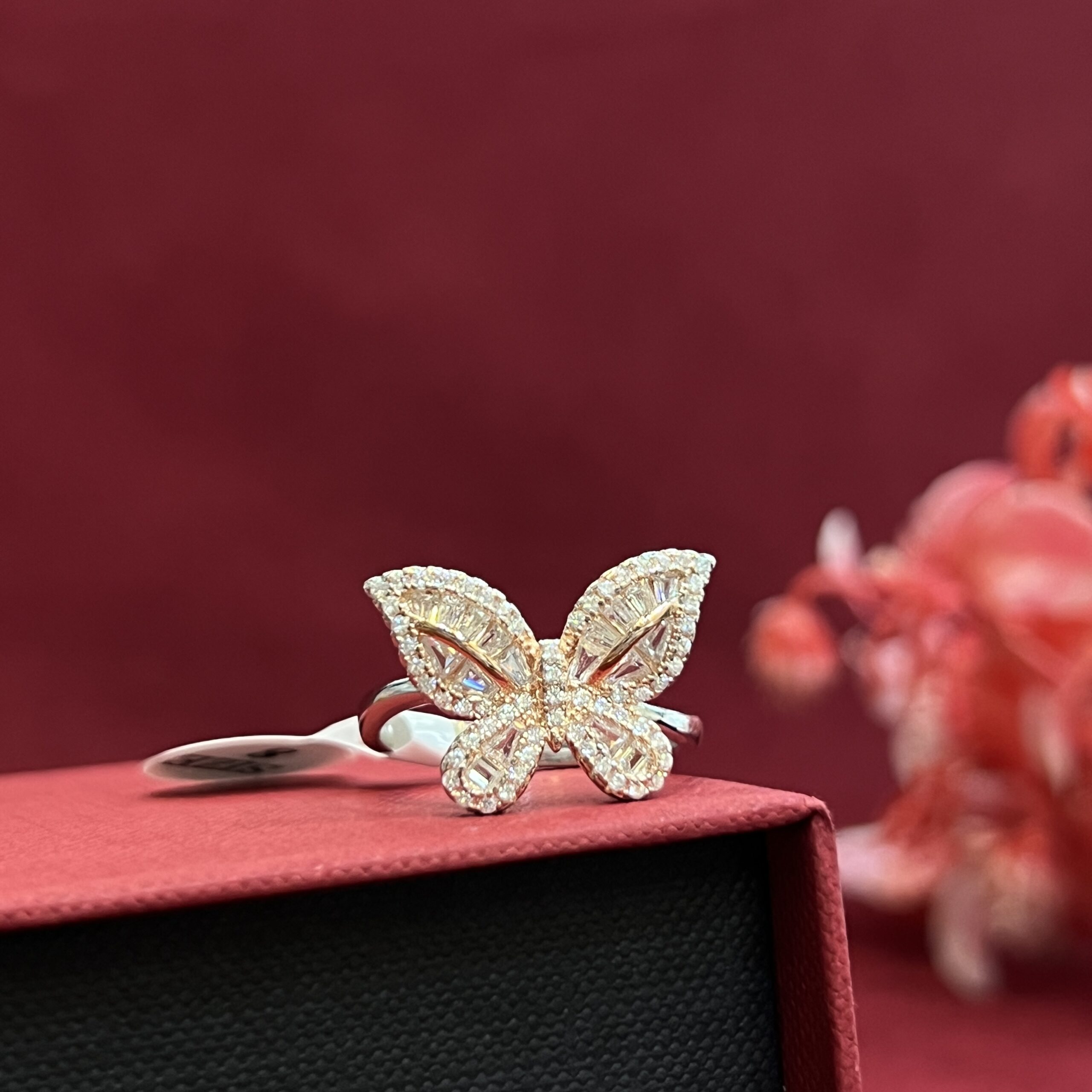 The Regina Butterfly Ring | BlueStone.com