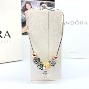 Silver Heart Charm Pandora Bracelets For Women | 925 Silver Bracelet For Girls | Silveradda