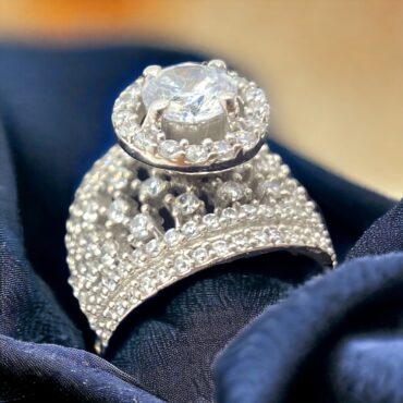Silver Ring for Women's | The Princess’s Diamond 925 Silver Ring | Silveradda