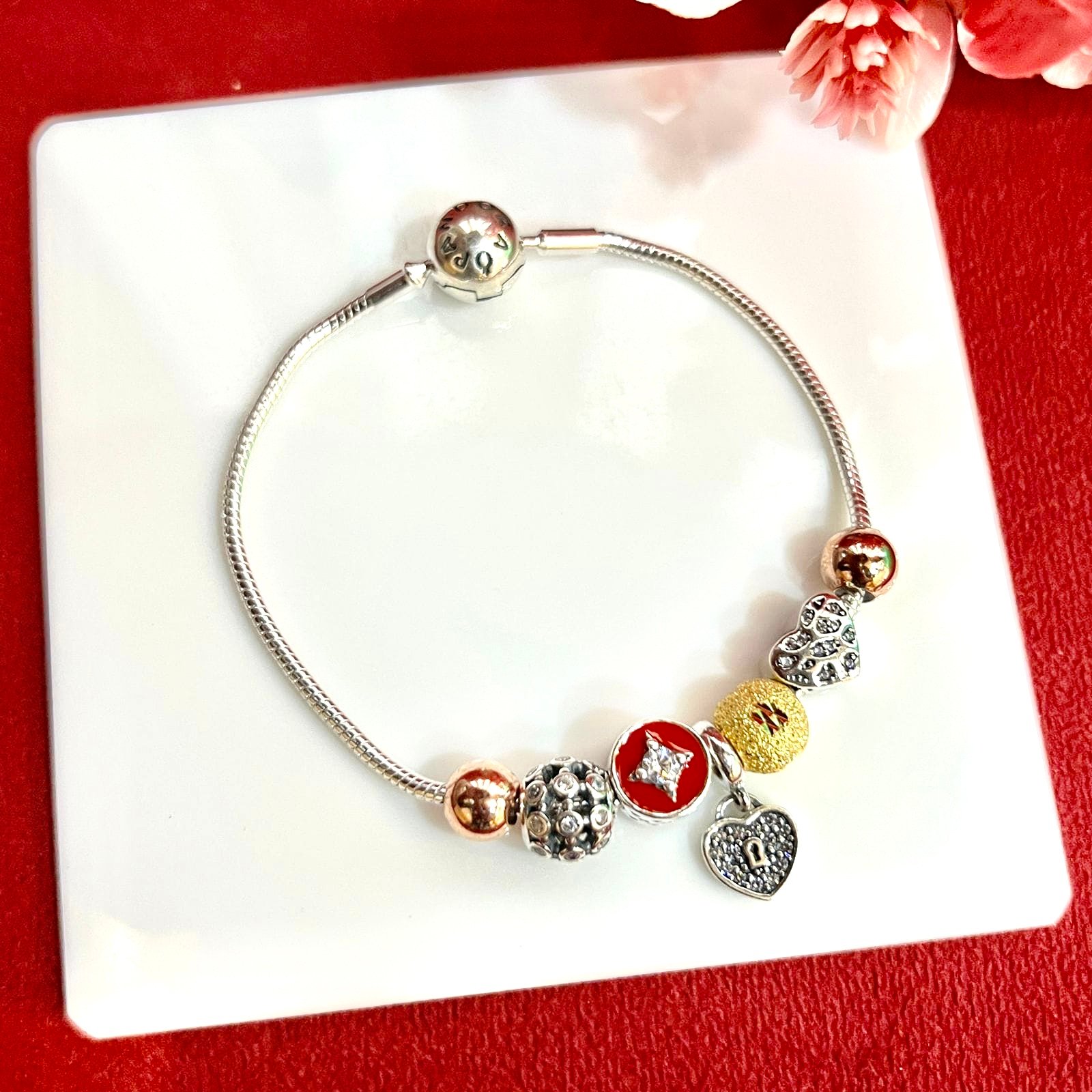 Pandora Bracelets For Women | Silver Bracelet For Girls Light Heart